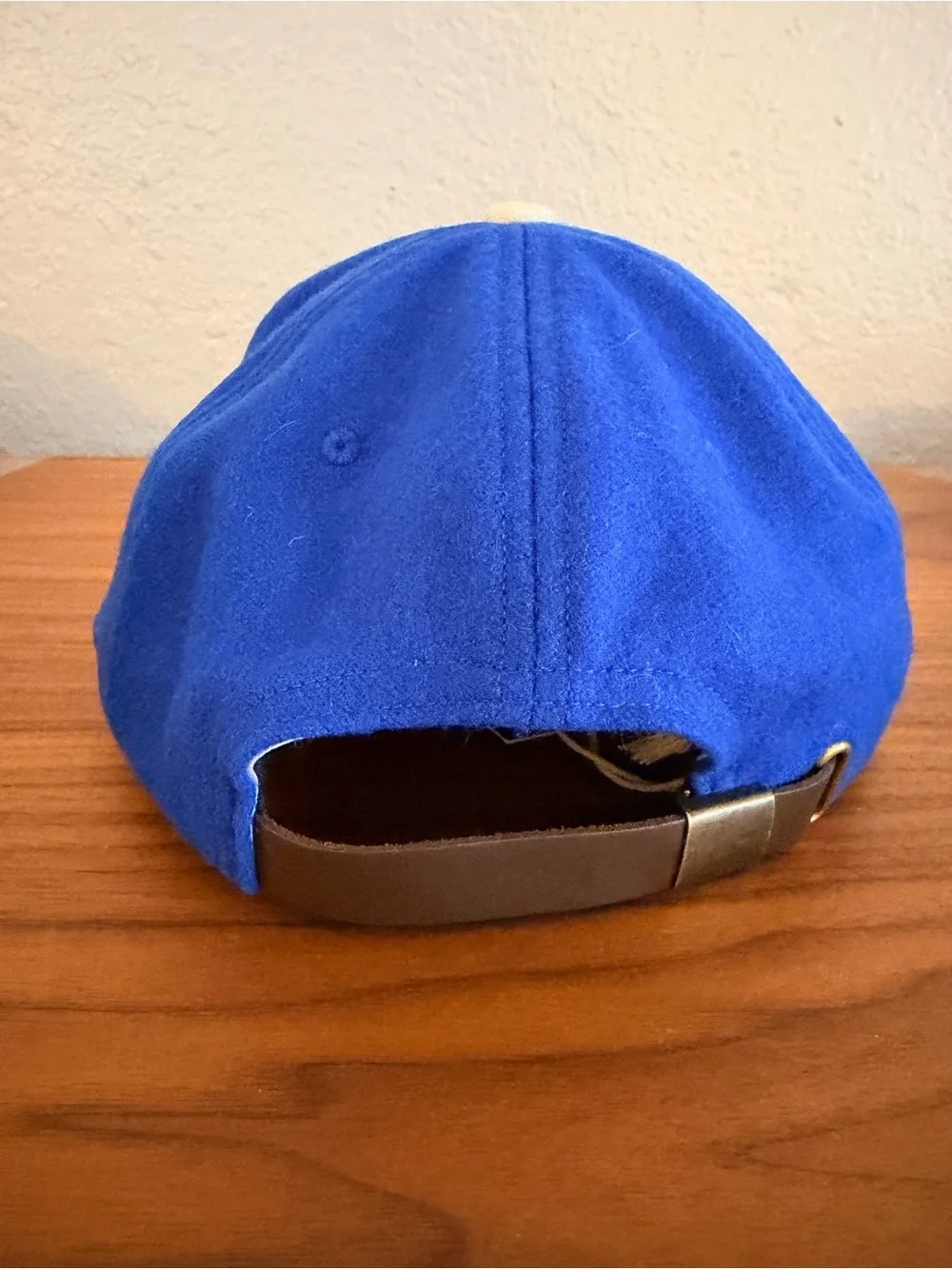 Ebbets Field Mitchell & Ness Felted Wool Blue LA Dodgers Adjustable Baseball Cap